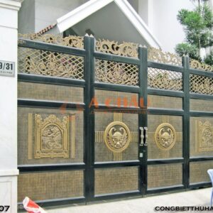 Mẫu Cổng Bốn Cánh Đẹp