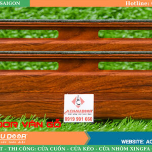 Cửa Cuốn Đức Khe Thoáng Titadoor Vân Gỗ